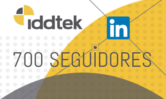 iddtek 700 seguidores LinkedIn